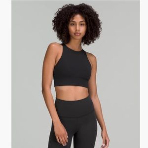 lululemon Energy High-Neck LL Bra*Tough black size 4